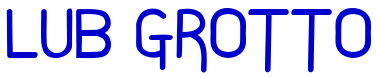 Lub Grotto 字体